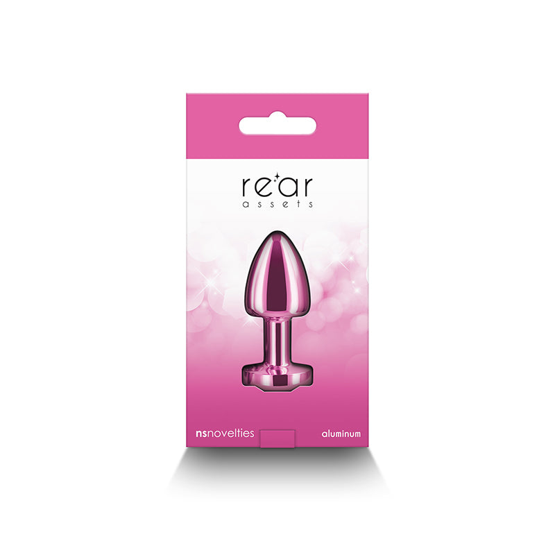 Rear Assets Butt Plug - Petite, Pink - Thorn & Feather