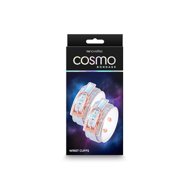 Cosmo Bondage Wrist Cuffs - Rainbow - Thorn & Feather