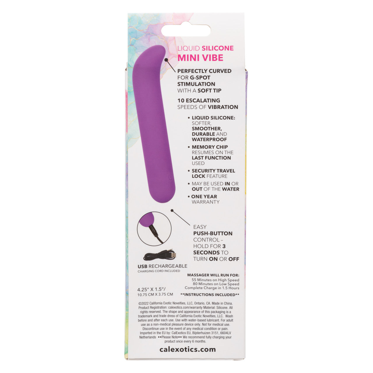 Bliss Liquid Silicone Mini G Vibe - Thorn & Feather