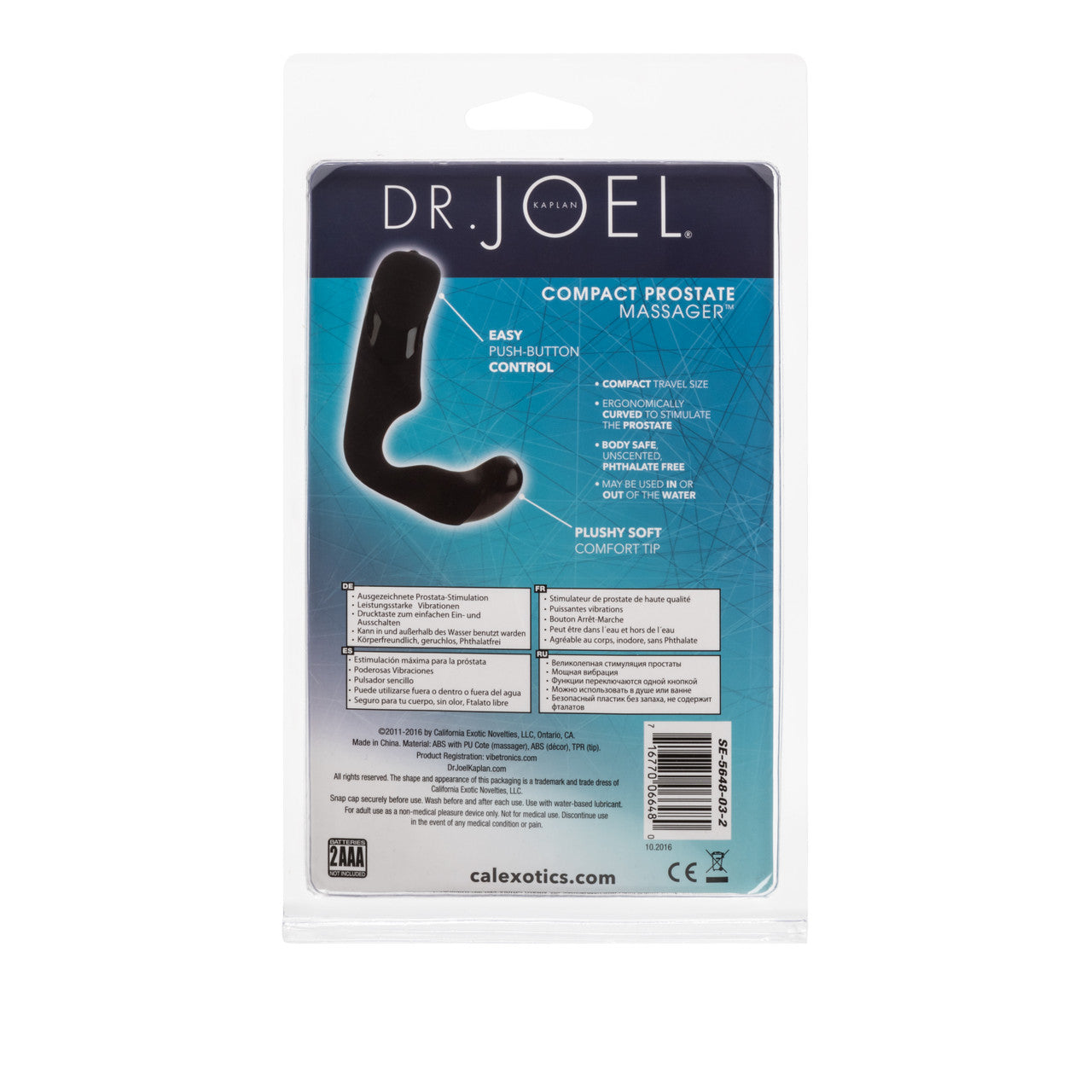 Dr. Joel Kaplan Compact Prostate Massager - Thorn & Feather