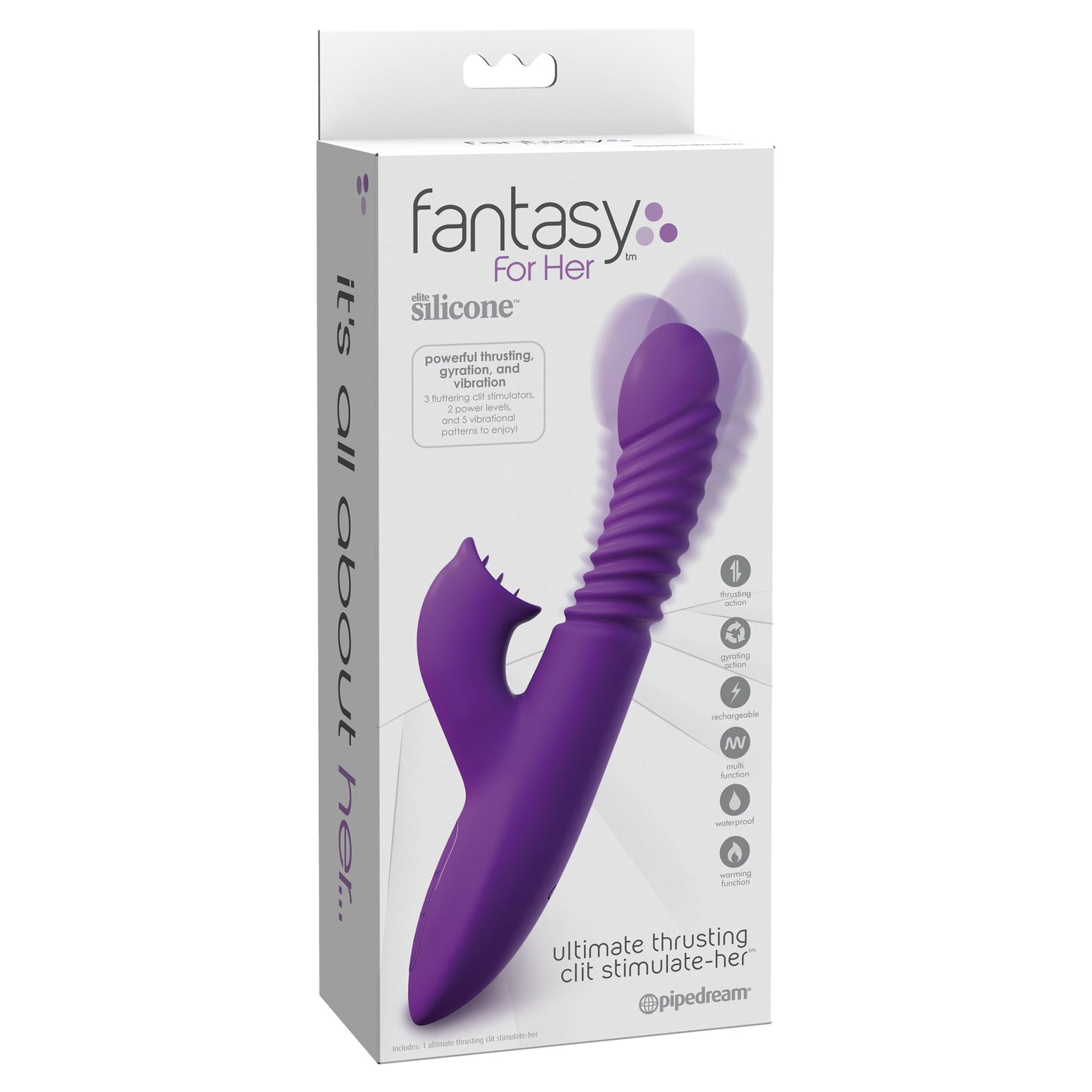 Fantasy For Her - Ultimate Thrusting Clit Stimulate-Her - Thorn & Feather