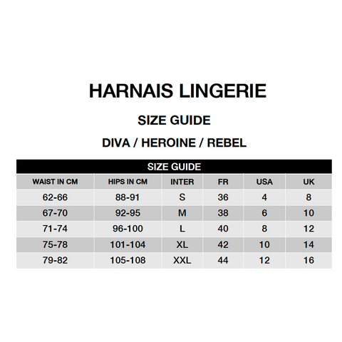 Strap On Me Heroine Lingerie Harness - Thorn & Feather