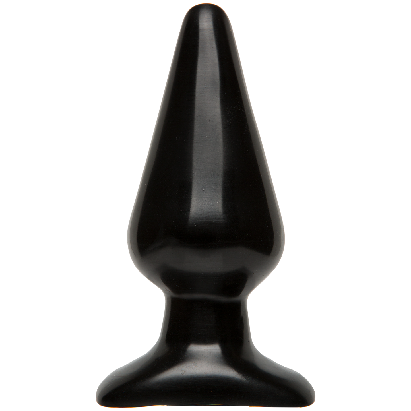 Classic Smooth Butt Plugs - Large, Black - Thorn & Feather