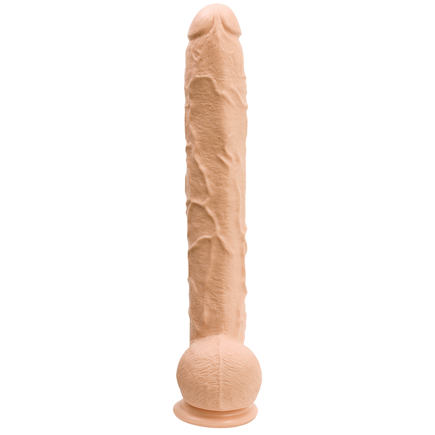 Dick Rambone Extreme Size Cock - White, 16" - Thorn & Feather