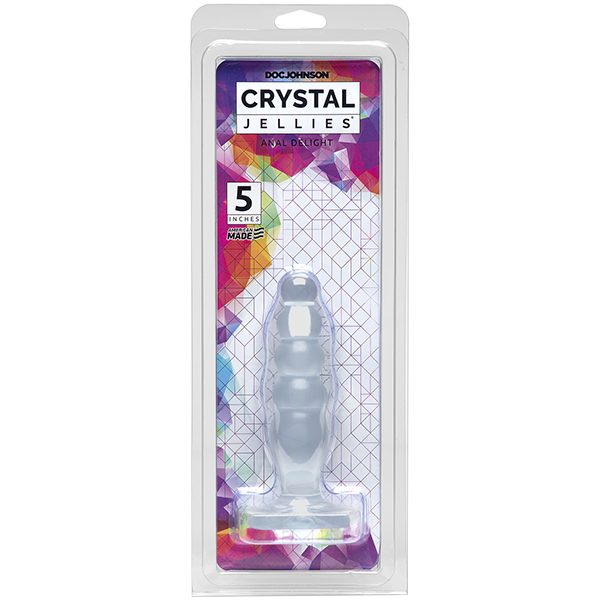 Crystal Jellies 5.5" Anal Starter - Clear - Thorn & Feather