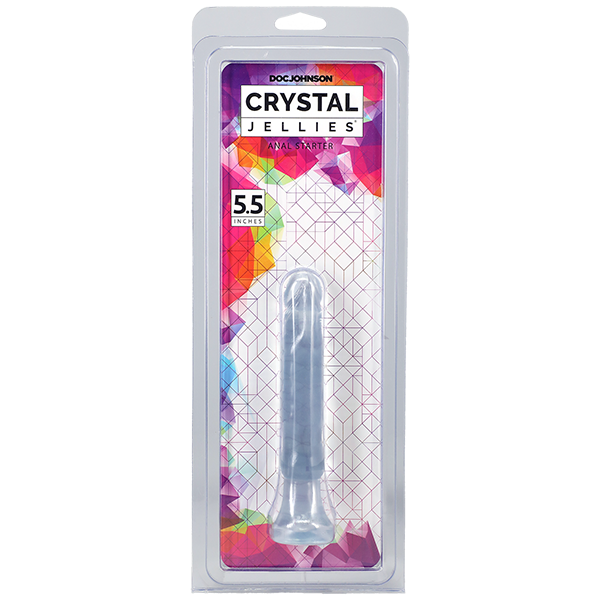 Crystal Jellies 5.5" Anal Starter - Clear