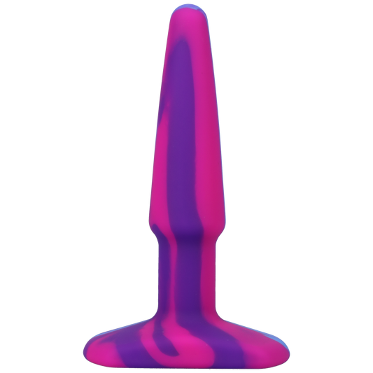 Silicone Anal Plug - 4 inch, Berry - Thorn & Feather