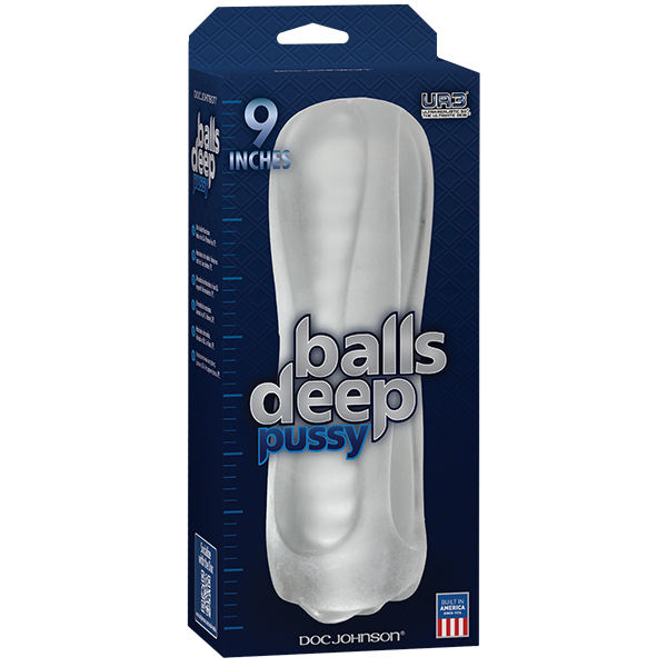 Balls Deep 9" Stroker - Pussy