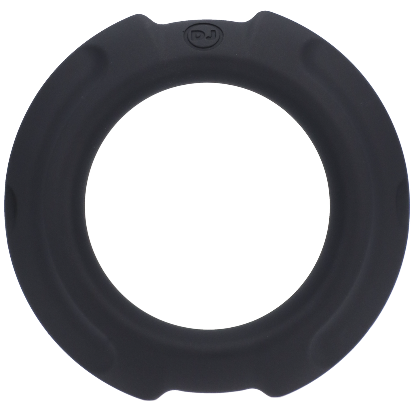 OptiMALE FlexiSteel Silicone C-Ring - 43mm, Black - Thorn & Feather