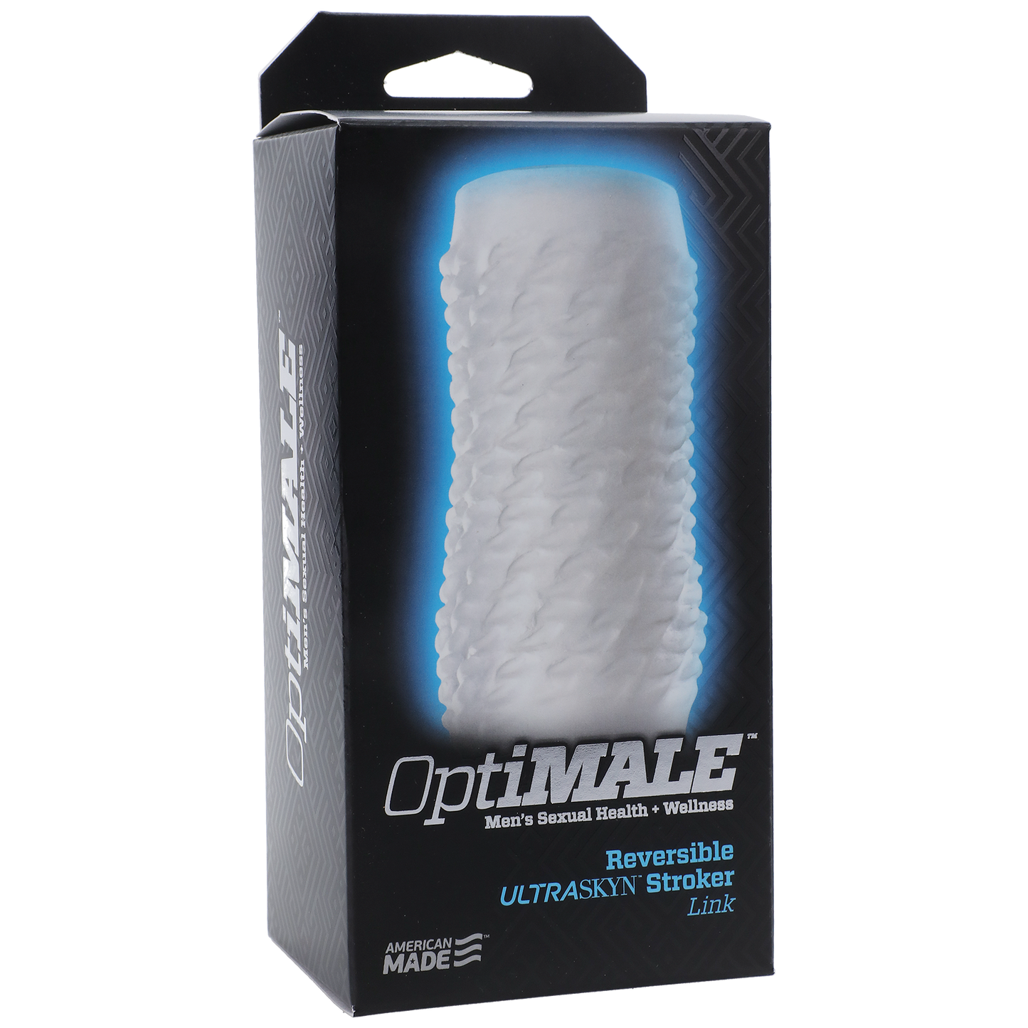 OptiMALE Reversible ULTRASKYN Stroker - Link, Frost - Thorn & Feather