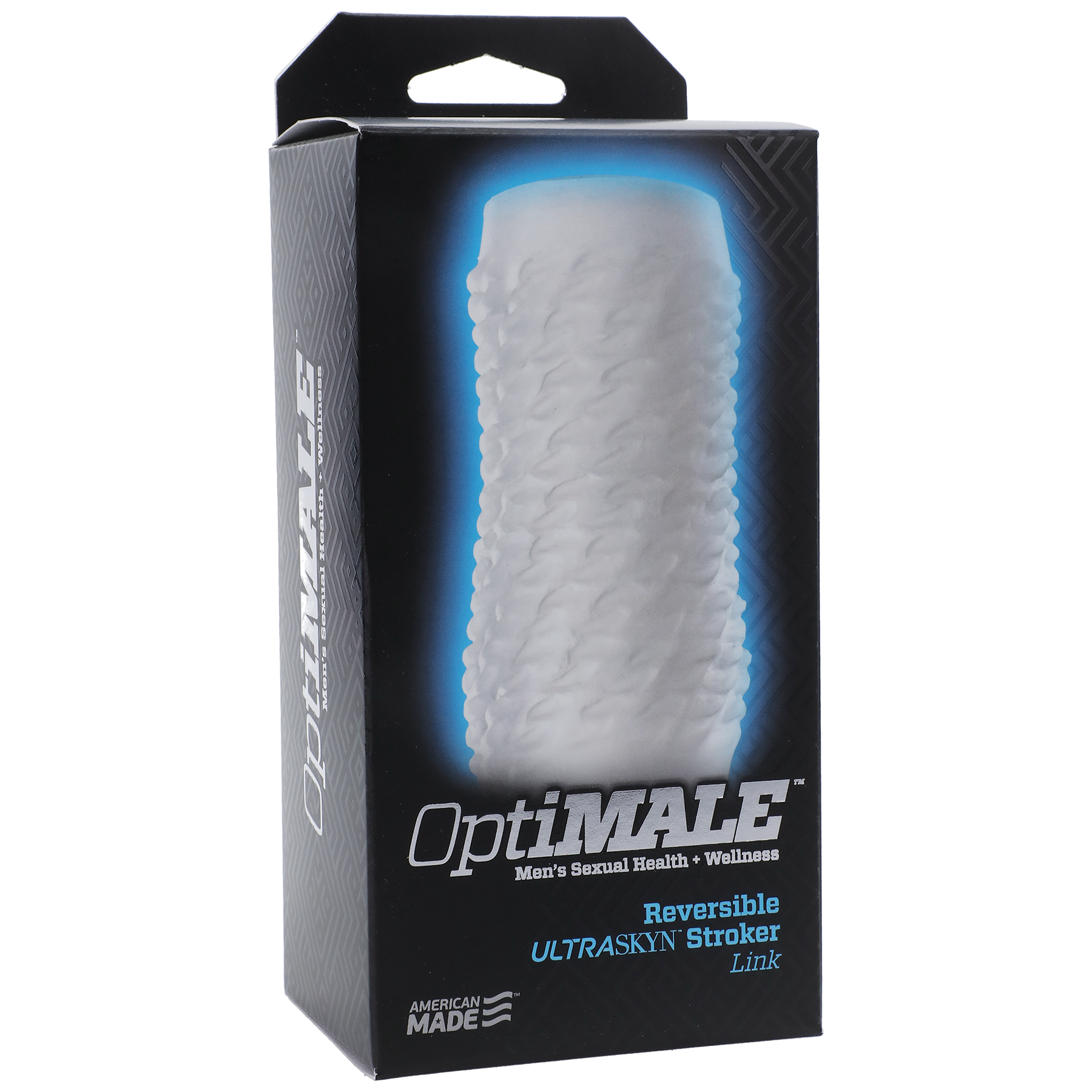 OptiMALE Reversible ULTRASKYN Stroker - Link, Frost - Thorn & Feather