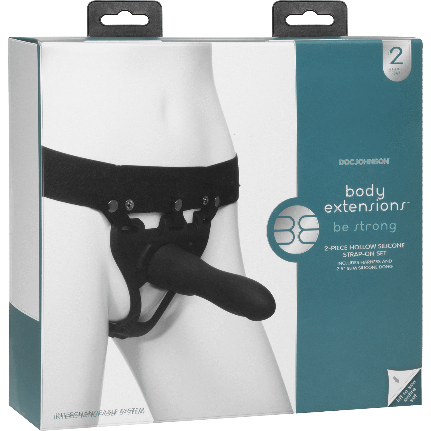 Body Extensions Be Strong Strap-On Set - Slim - Thorn & Feather