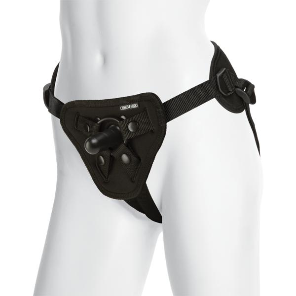 Vac-U-Lock Platinum Edition Supreme Harness - Black - Thorn & Feather