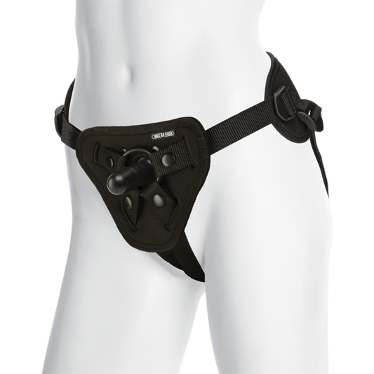 Vac-U-Lock Platinum Edition Supreme Harness - Black - Thorn & Feather