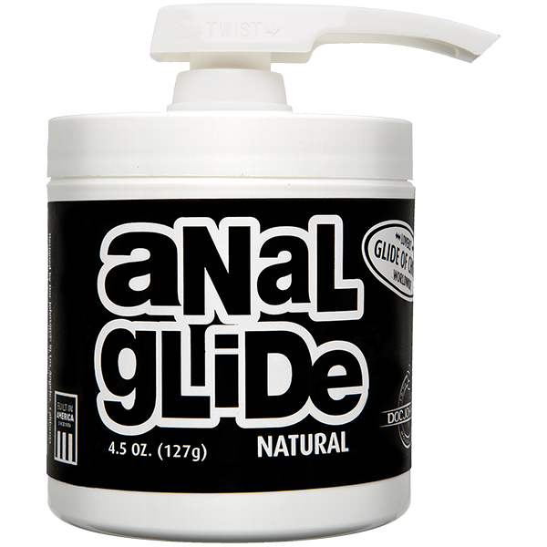 Anal Glide Natural Lubricant - 4.5 oz.