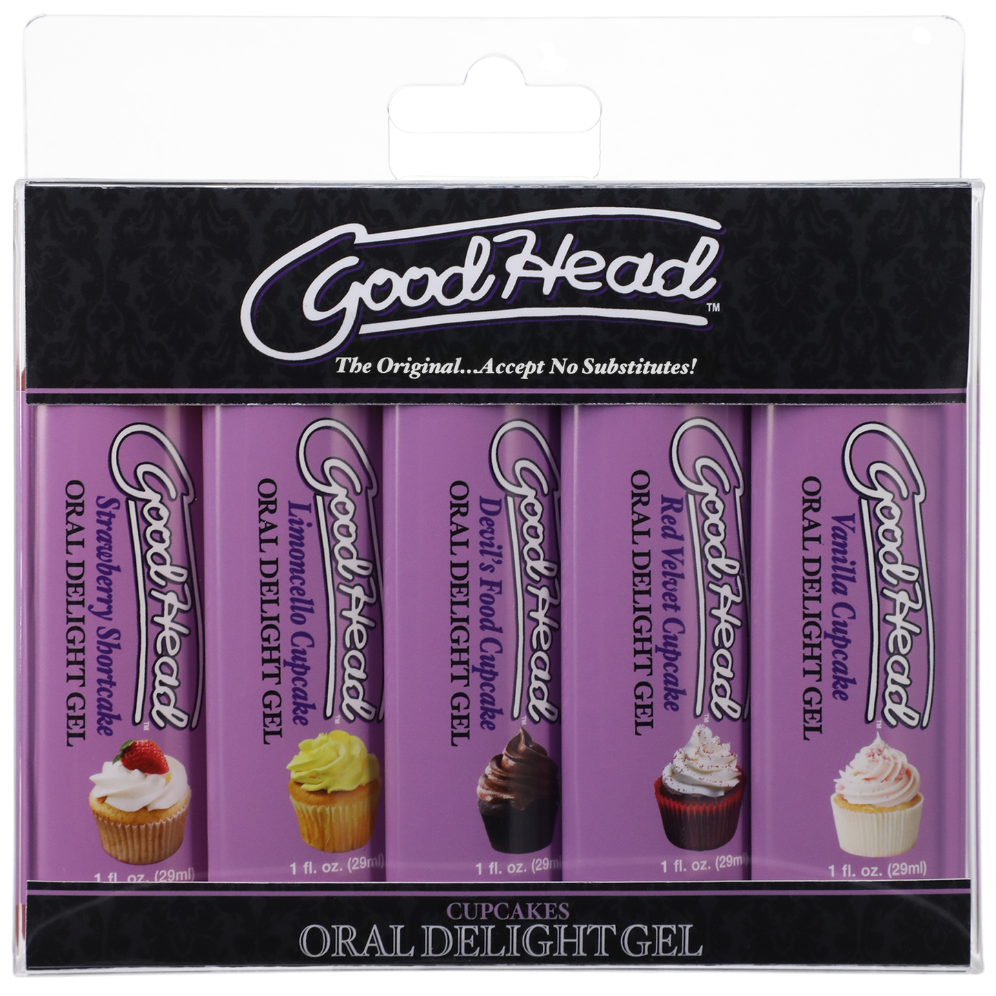 GoodHead Oral Delight Gel Cupcakes - 5 Pack, 1 fl. oz. - Thorn & Feather