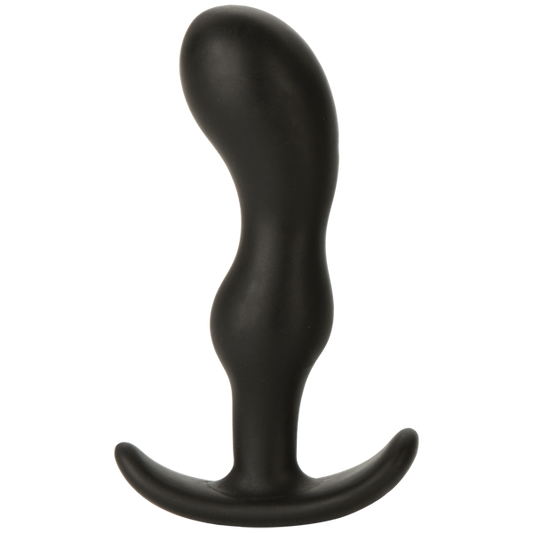 Mood Naughty 2 3.5" Silicone Plug - Medium, Black