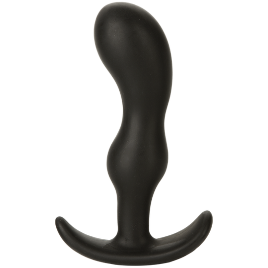 Mood Naughty 2 4.5" Silicone Plug - Large, Black