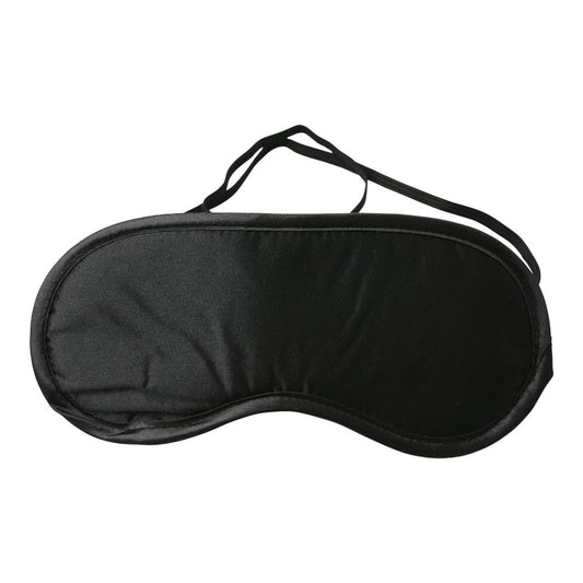 Sex & Mischief Satin Blindfold - Black - Thorn & Feather