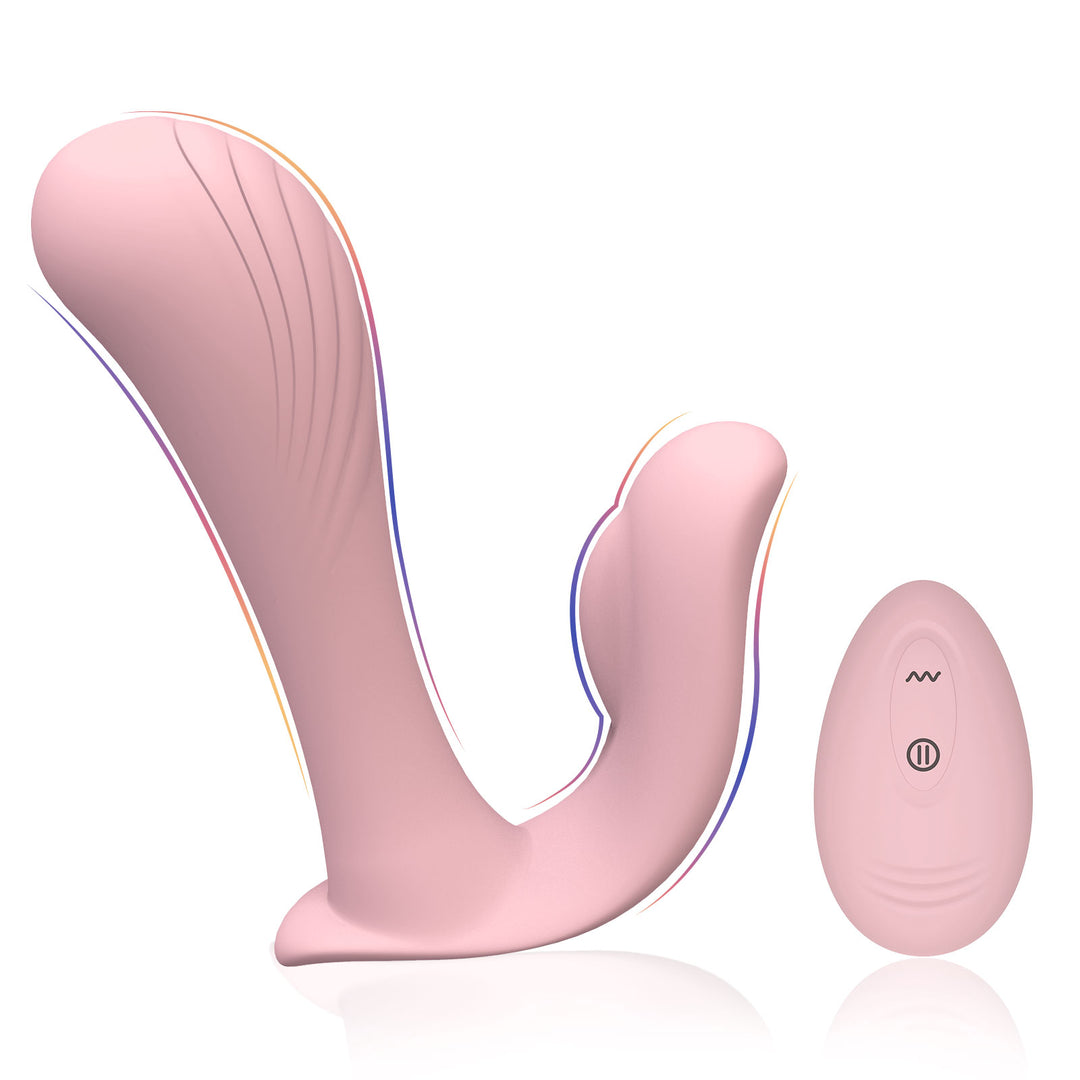 Wearable Panty Vibrator with Wireless - Pink - Thorn & Feather