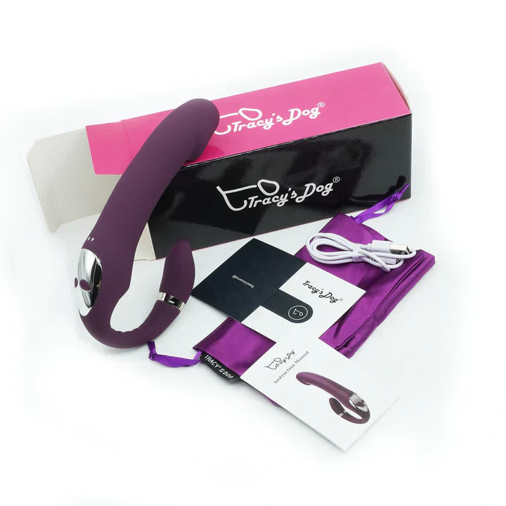 Tracy's Dog Double-E Vibrator G Spot Toy - Thorn & Feather