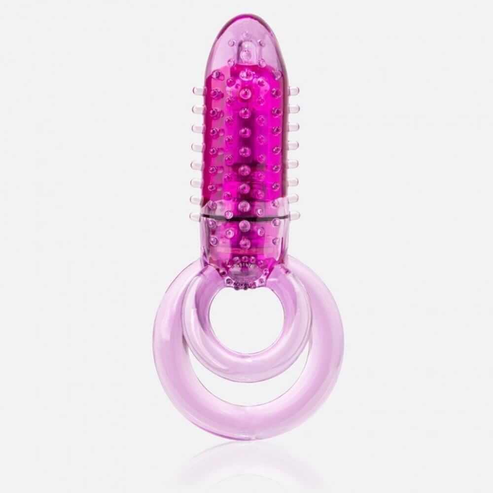 DoubleO 8 Super-Powered Vibrating Double Ring - Thorn & Feather