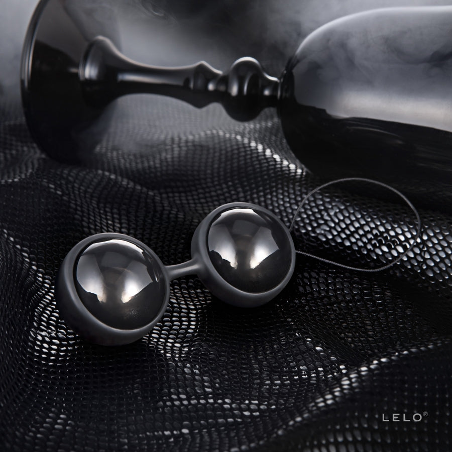 Lelo Beads Noir Ben Wa Balls - Black - Thorn & Feather