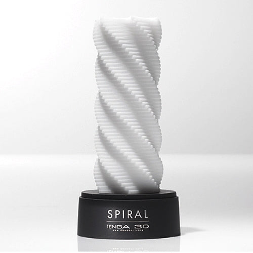 Tenga 3D Male Masturbation Sleeve - Spiral - Thorn & Feather