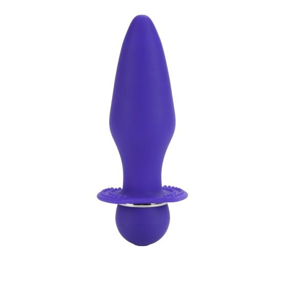 Booty Rider Vibrating Butt Plug - Purple