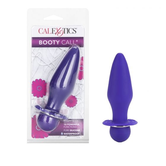 Booty Rider Vibrating Butt Plug - Purple