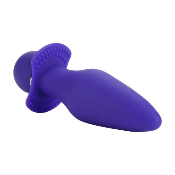 Booty Rider Vibrating Butt Plug - Purple