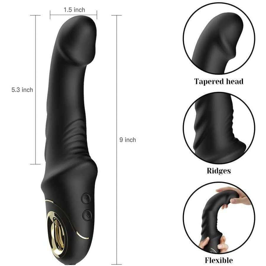 Tracy's Dog Realistic Dildo Vibrator Mega - Thorn & Feather