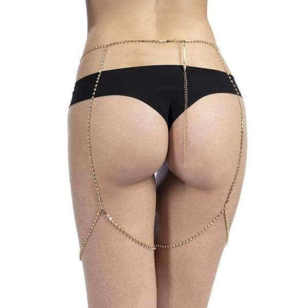 Golden Garter Belt - Thorn & Feather