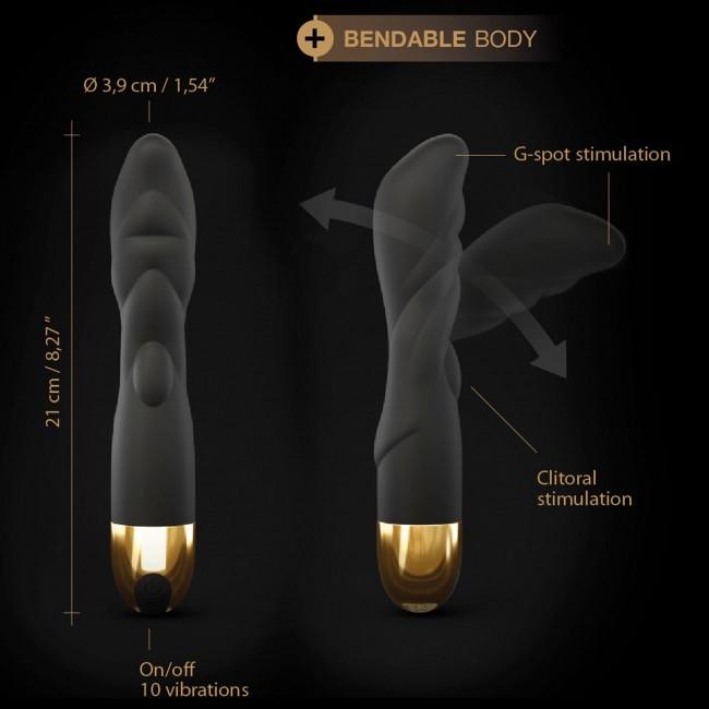 Dorcel Flexi & Joy Bendable Vibrator - Thorn & Feather