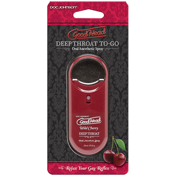 GoodHead To Go Deep Throat Spray - 33 oz - Thorn & Feather