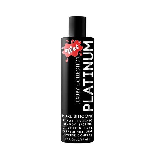 Wet Platinum Formula Silicone Lubricant - 3 oz, 89 ml - Thorn & Feather