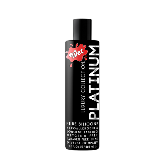 Wet Platinum Formula Silicone Lubricant - 9 oz, 266 ml - Thorn & Feather