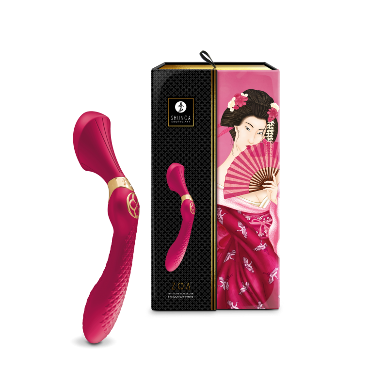 Shunga ZOA Intimate Massager - Thorn & Feather