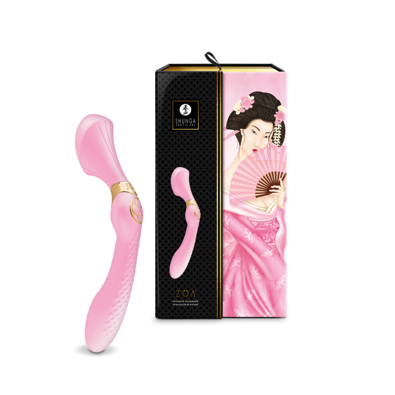 Shunga ZOA Intimate Massager - Thorn & Feather