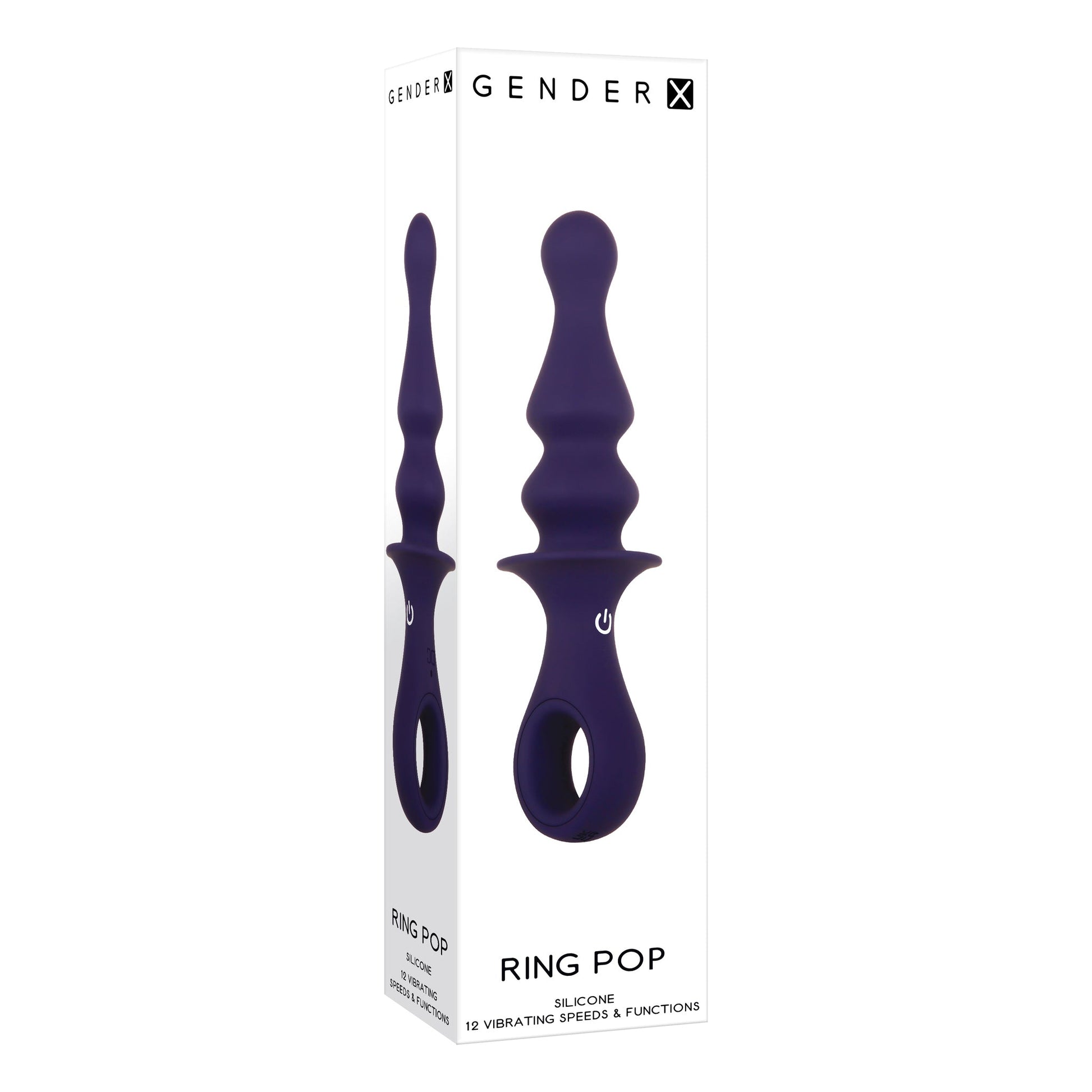 Silicone Rechargeable Ring Pop - Purple - Thorn & Feather