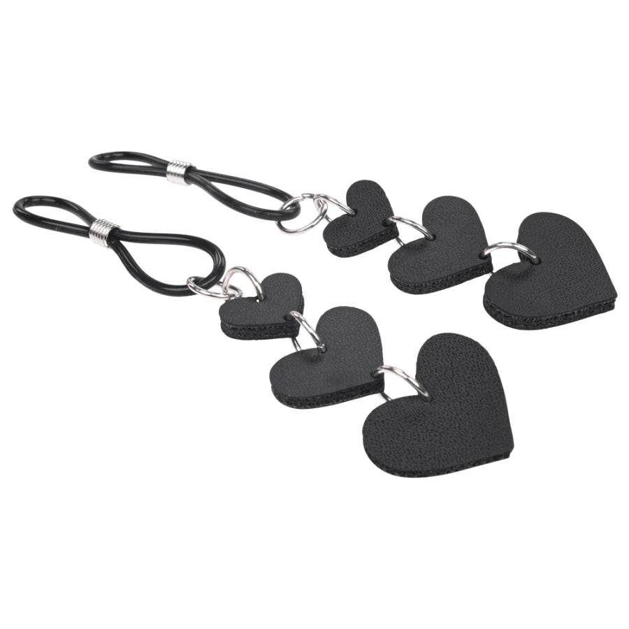 S&M Heart Nipple Ties - Thorn & Feather