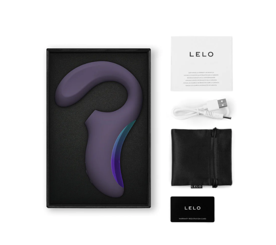 Lelo Enigma Wave Triple Stimulation Massager - Thorn & Feather