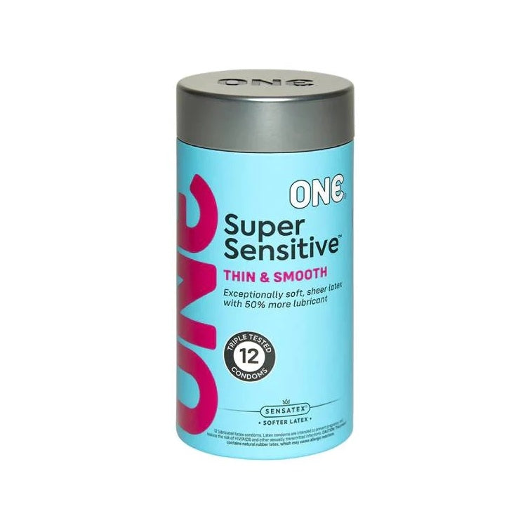 ONE Super Sensitive Condoms - 12 Pack