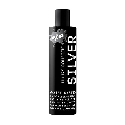 Wet Silver Water Based Lubricant - 3.1 Fl.oz/93mL