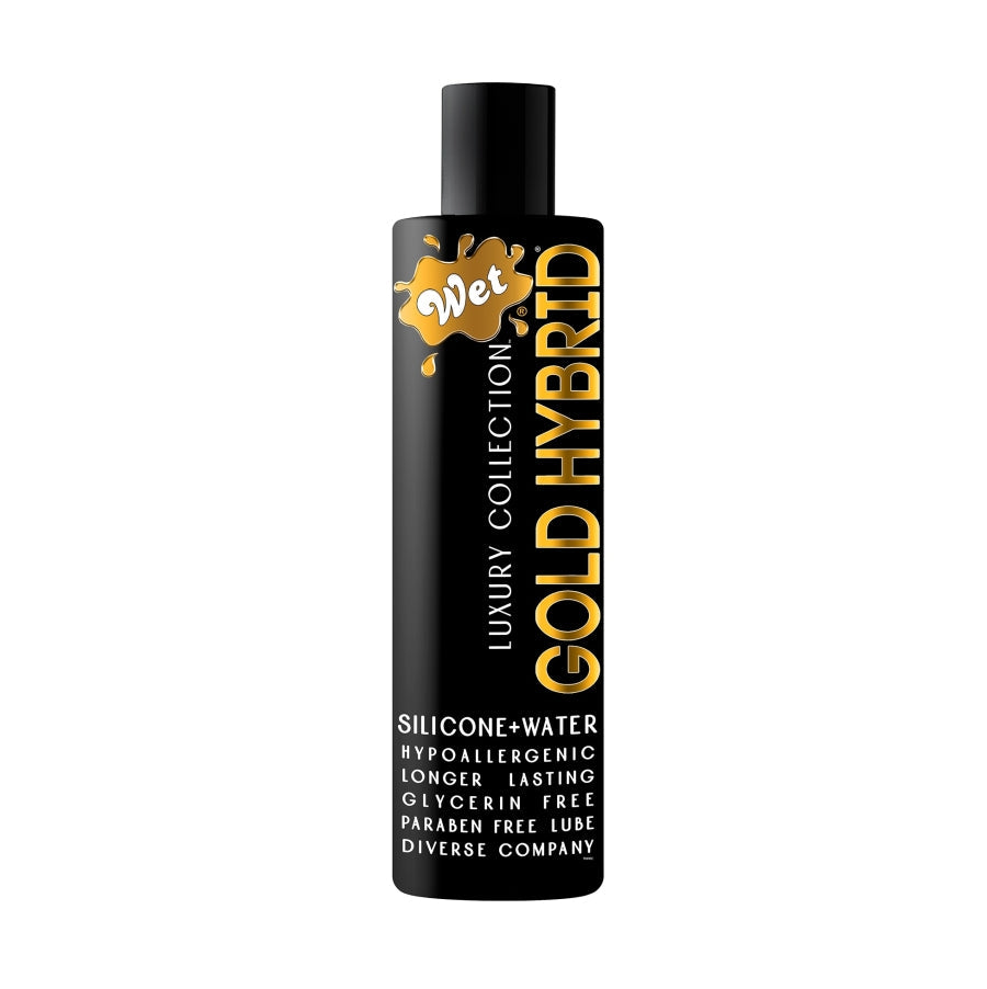 Wet Gold Hybrid Water Silicone Blend Lubricant - 3.1 Fl.oz/93mL