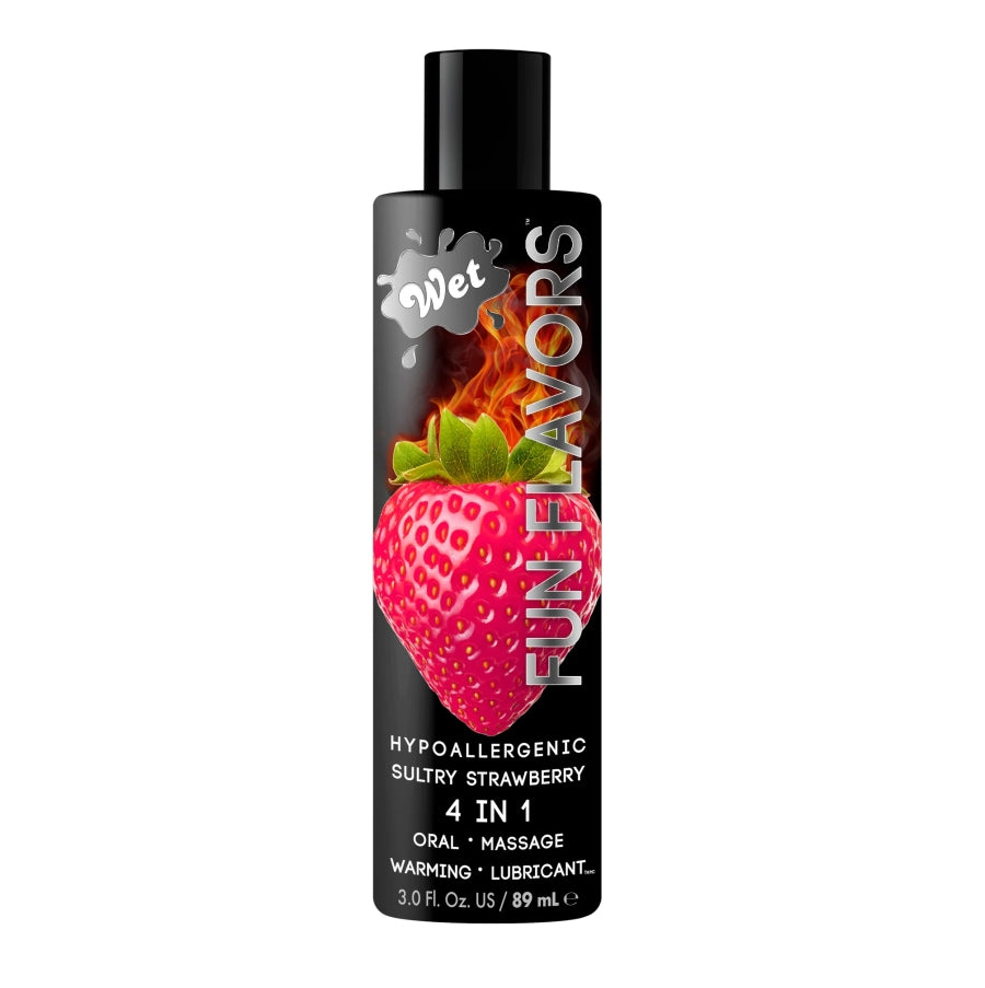 Wet Fun Flavors Warming Lubricant - 3.0 Fl.oz/89mL