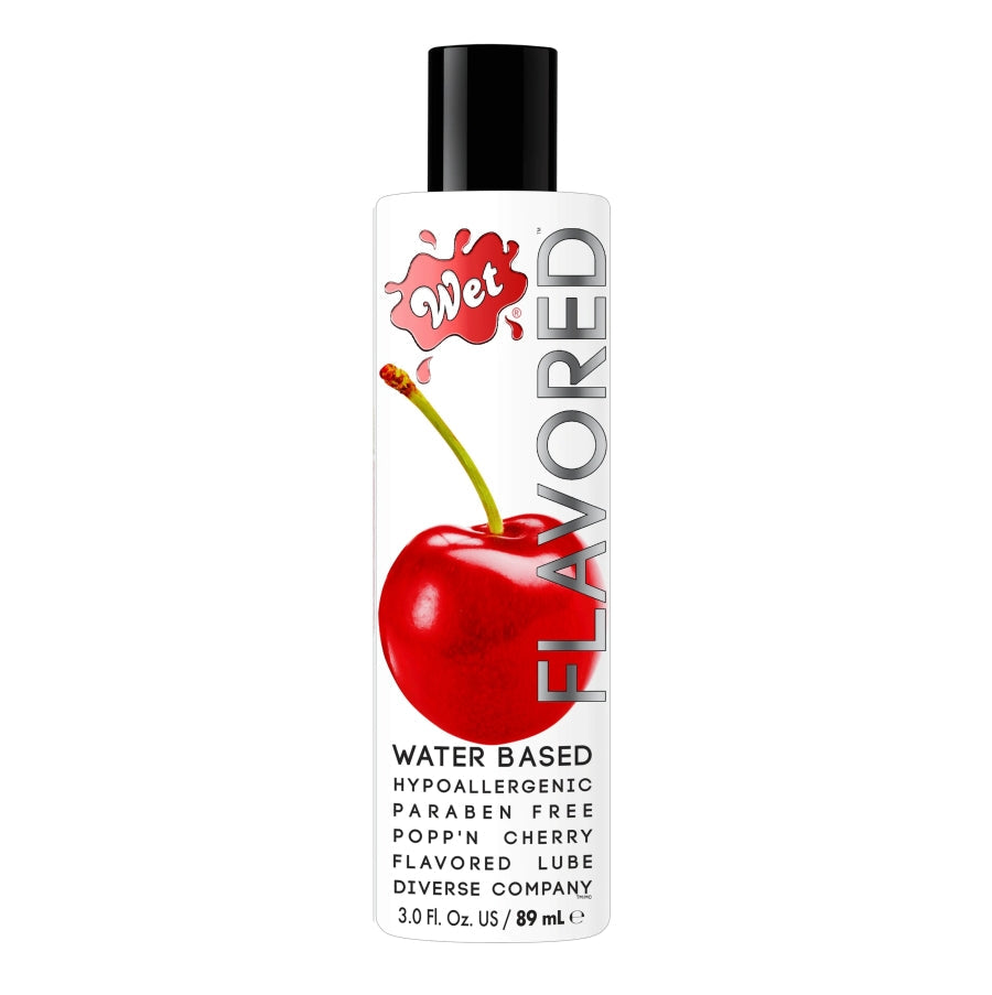 Wet Water Based Flavored Lubricant - 3.0 Fl.oz/89mL