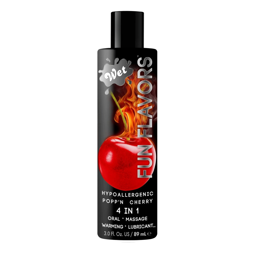 Wet Fun Flavors Warming Lubricant - 3.0 Fl.oz/89mL