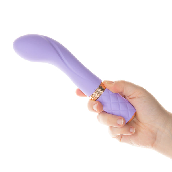 Pillow Talk Sassy Luxurious Rechargeable G-Spot Massager - Purple - Thorn & Feather