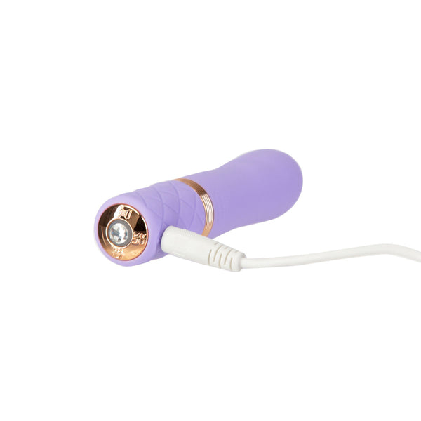 Pillow Talk Flirty Luxurious Rechargeable Mini Massager - Purple - Thorn & Feather